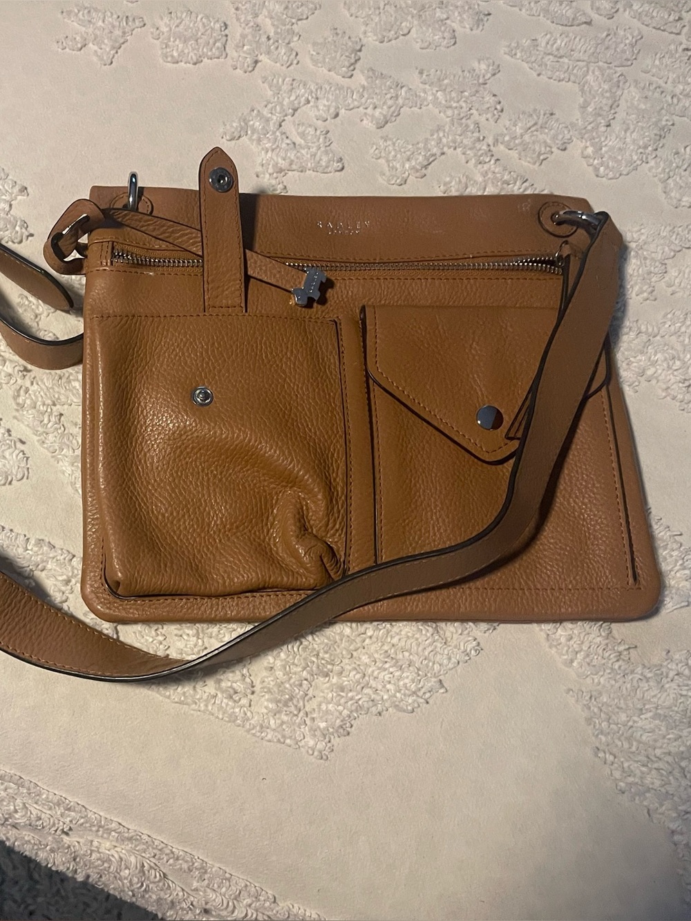 Tan Leather crossbody